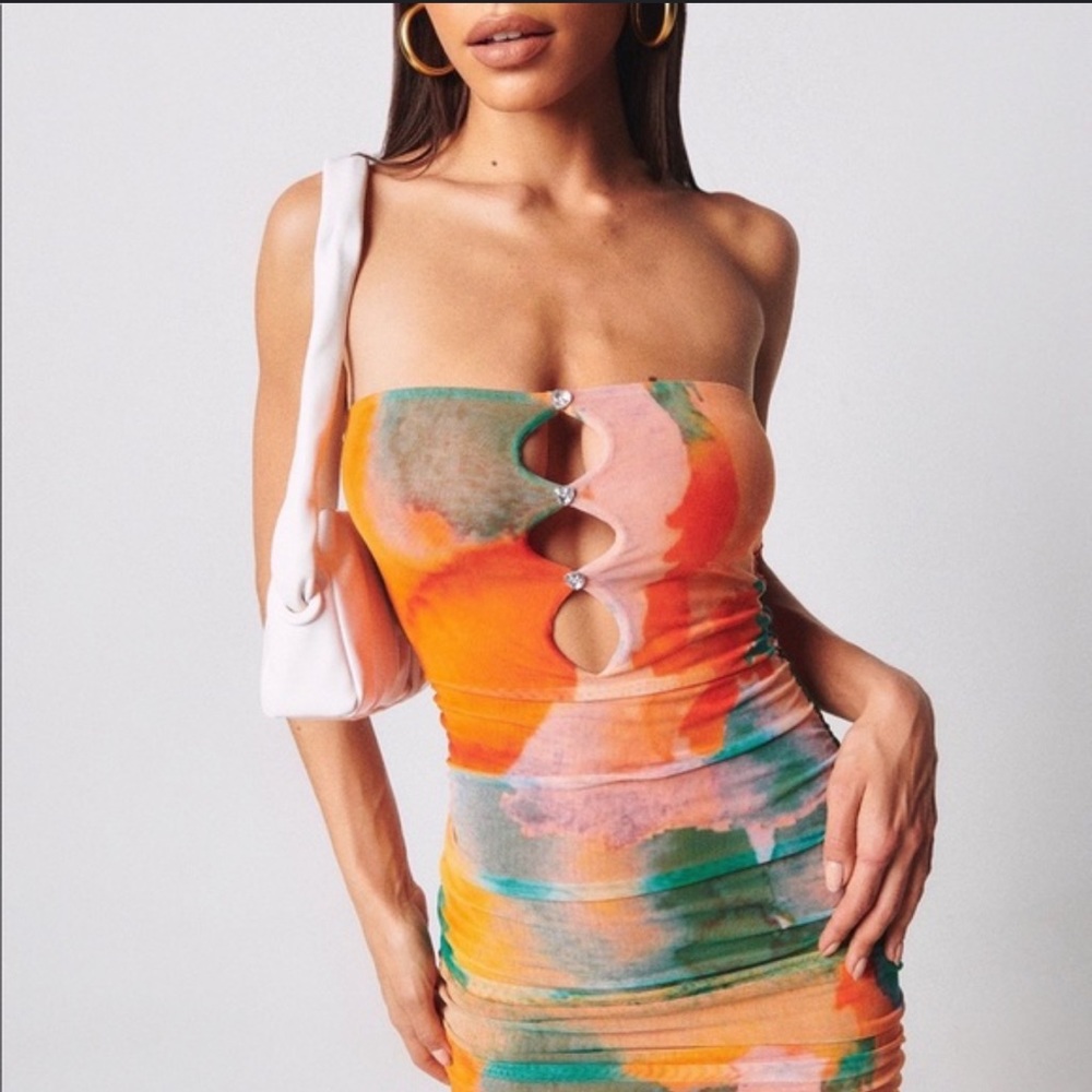 WaterColor Dress / TigerMist